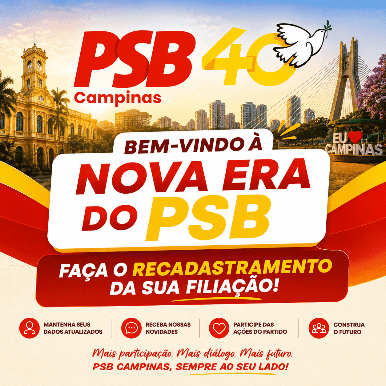 Imagem do campo Recadastramento PSB Campinas 2026