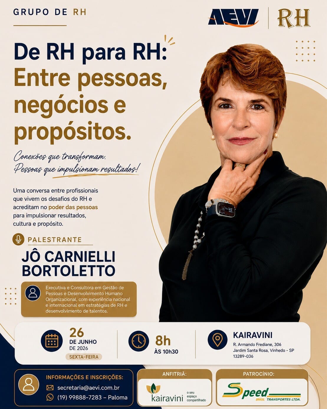 Imagem do campo Tema: De RH para RH. Entre Pessoas, Negócios e Propósitos