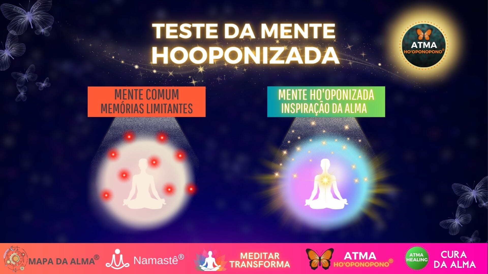 Imagem do campo **TESTE da MENTE HO'OPONIZADA**