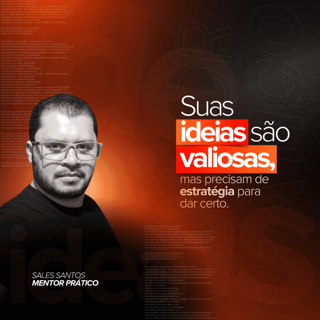 Imagem do campo **Aplicação para a Mentoria Execução**
