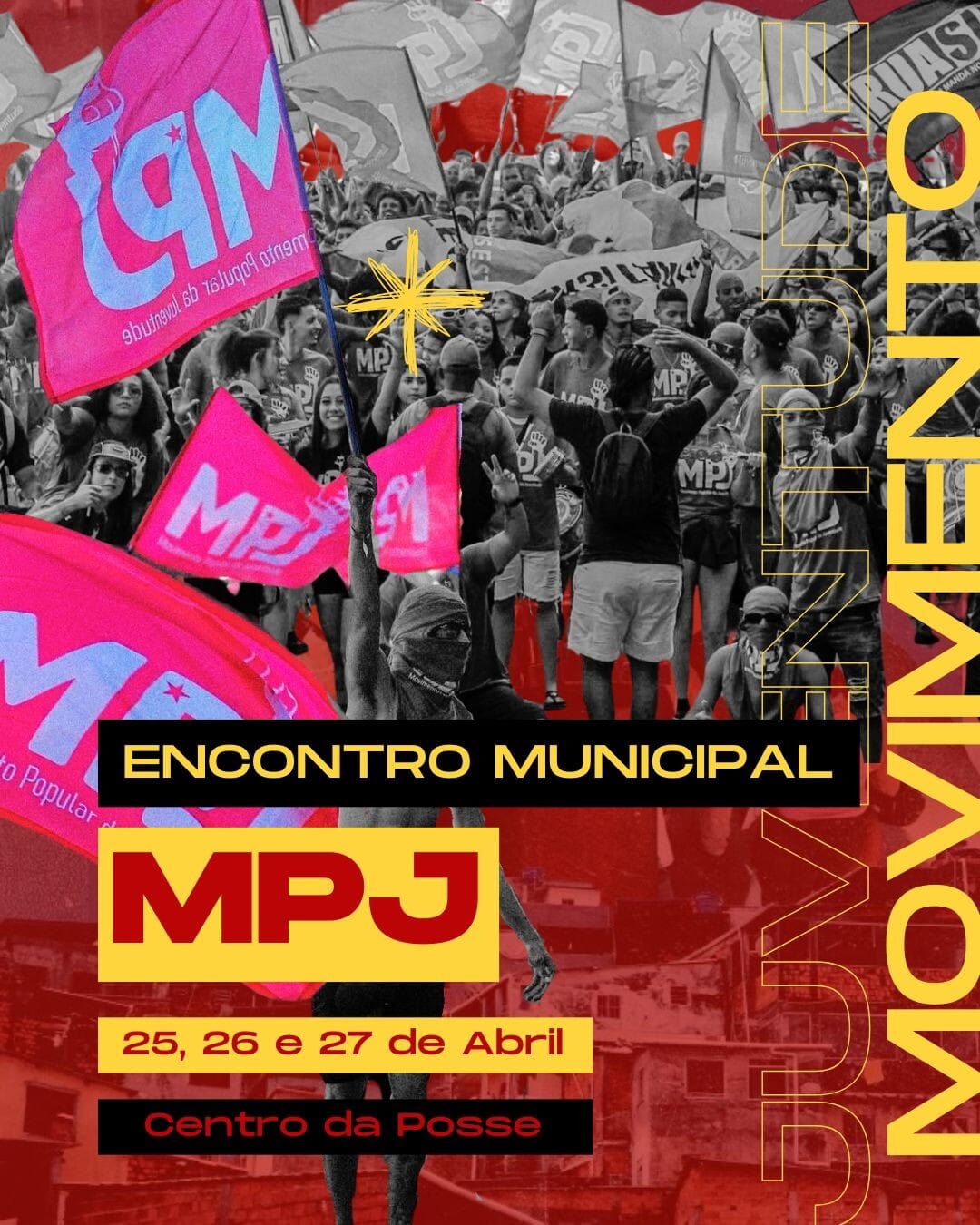 Imagem do campo 1º Encontro Municipal do Movimento Popular da Juventude | Petrópolis - RJ