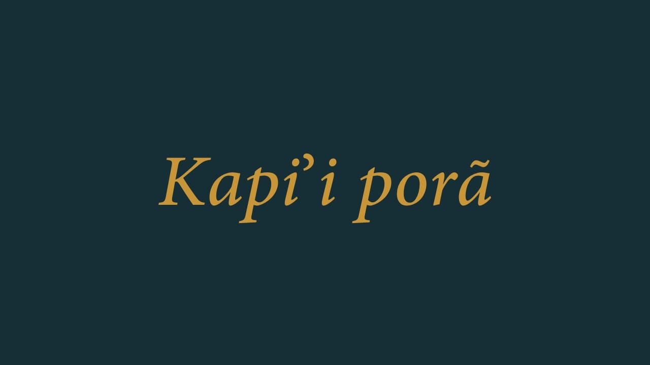 Imagem do campo Bem vindo à Kapiiporã!