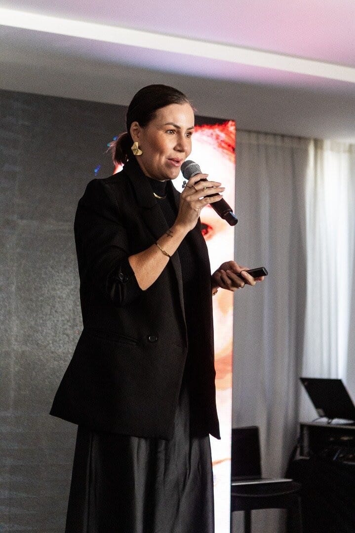 Imagem do campo **Aplicação para o Programa de Acompanhamento com Duda Guesser**