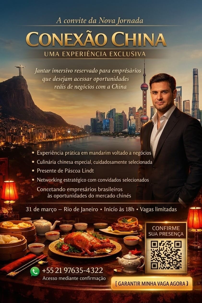 Imagem do campo "Seja bem-vindo(a) à Imersão Conexão China!