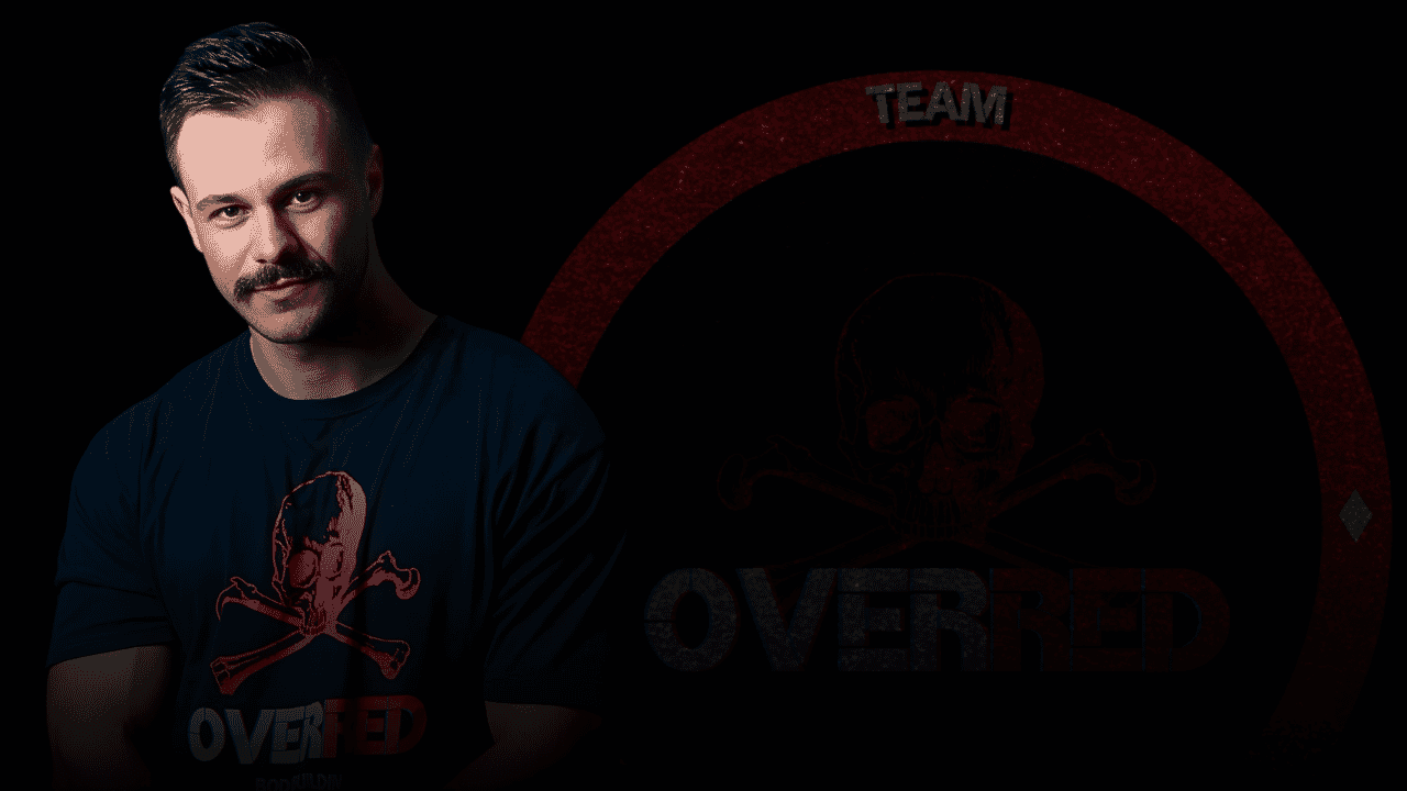 Imagem do campo **Bem Vindo ao Team Overred!**