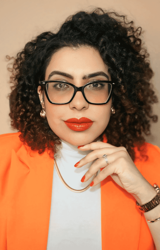 Imagem do campo **Bem-vinda ao Diagnóstico da sua Liderança!**

Que bom ter você aqui! Durante 1h, alinharemos seus desafios e metas para traçar um plano prático que a torne mais influente e memorável.

Para garantir um diagnóstico de qualidade, preciso conhecer um pouco mais sobre você. Responda com atenção, pois as vagas são limitadas e concedidas a quem realmente está pronta para essa transformação.

E o melhor: sem custo para você!