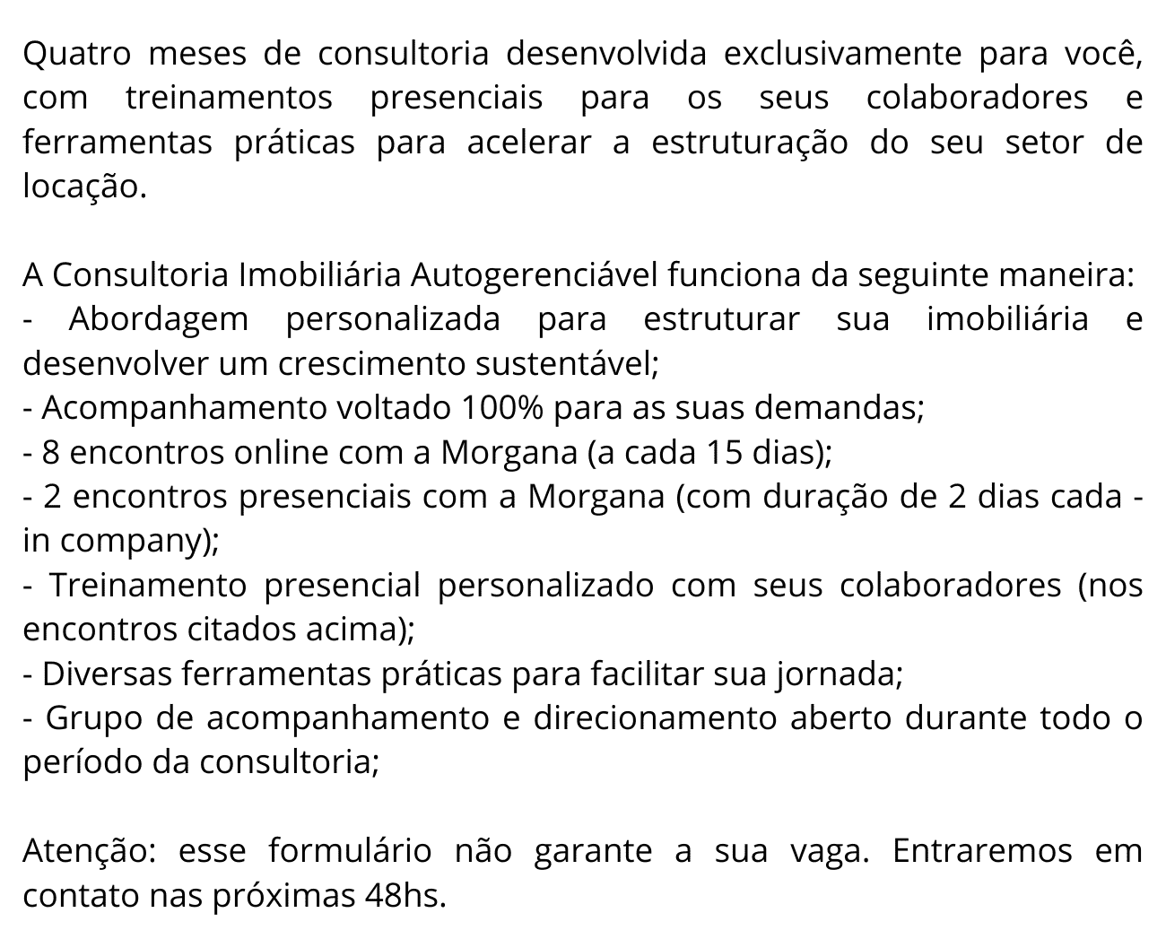 Imagem do campo Consultoria Imobiliária Autogerenciável