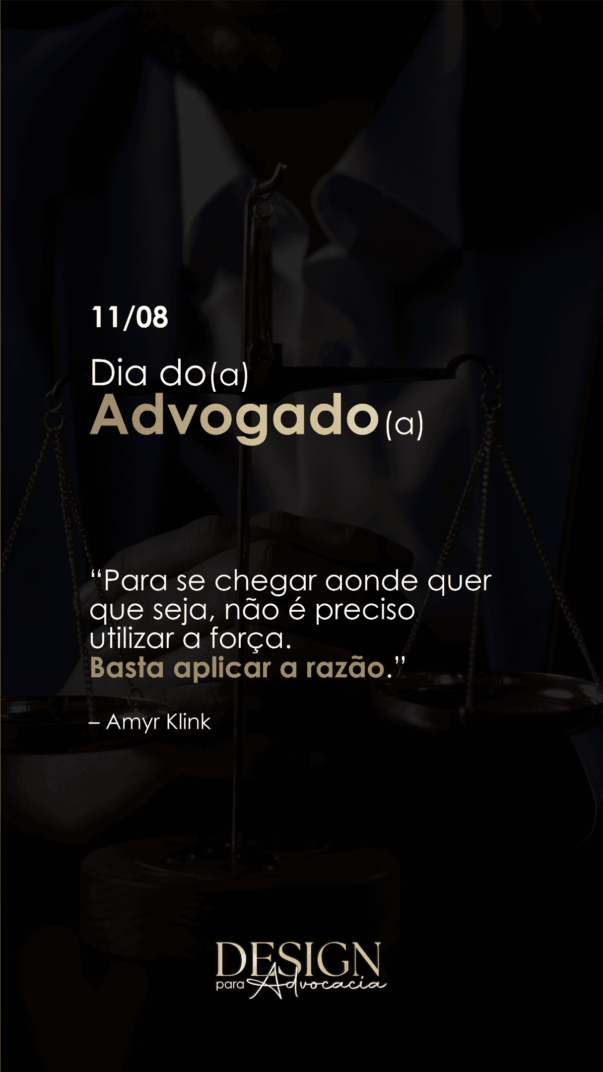 Imagem do campo **Vamos criar uma identidade visual estratégica para o seu escritório?**
