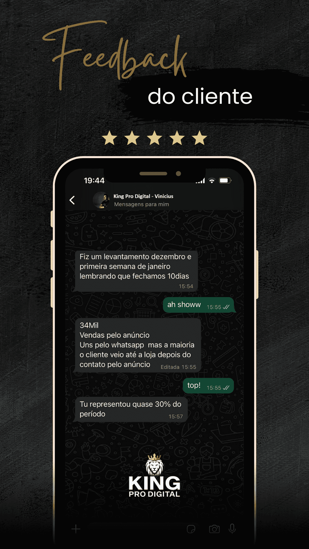 Imagem do campo Estrutura Completa para Vender Todos os Dias!

Imagine aumentar seu faturamento em 30% sem depender de indicação 🚀