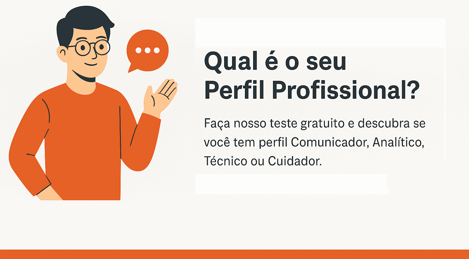 Imagem do campo Descubra Seu Perfil Profissional